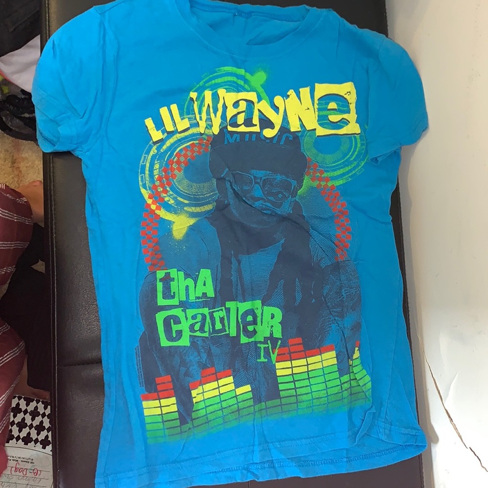 blue lil wayne shirt